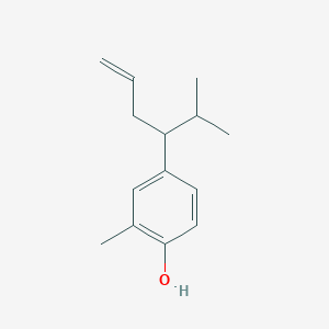 2-Methyl-4-(2-methylhex-5-en-3-yl)phenol