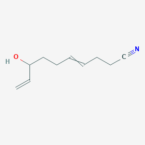 8-Hydroxydeca-4,9-dienenitrile