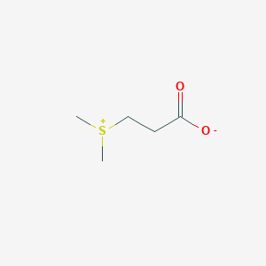 molecular formula (CH3)2S(+)CH2CH2COO(−)<br>C5H10O2S B144055 二甲基丙硫甜菜碱 CAS No. 7314-30-9