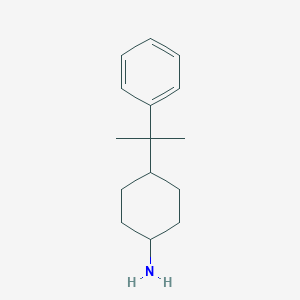 4-(2-Phenylpropan-2-yl)cyclohexan-1-amine