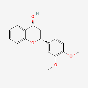 (2R,4R)-2-(3,4-Dimethoxyphenyl)-3,4-dihydro-2H-1-benzopyran-4-ol