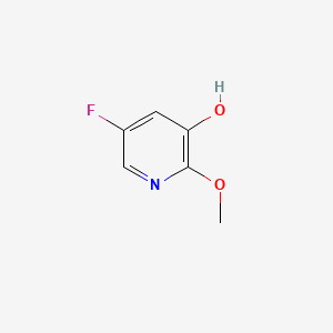 molecular formula C6H6FNO2 B1440621 5-氟-3-羟基-2-甲氧基吡啶 CAS No. 1233025-58-5