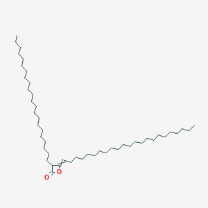 3-Docosyl-4-tricosylideneoxetan-2-one