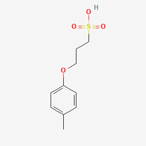 3-(4-Methylphenoxy)propane-1-sulfonic acid