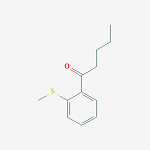 1-[2-(Methylsulfanyl)phenyl]pentan-1-one