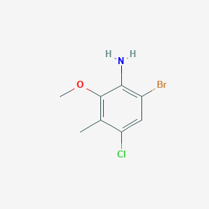 6-Bromo-4-chloro-2-methoxy-3-methylaniline