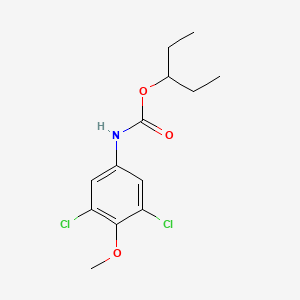 Pentan-3-yl (3,5-dichloro-4-methoxyphenyl)carbamate