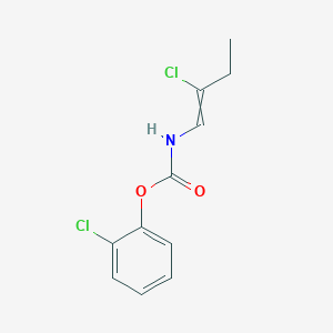 2-Chlorophenyl (2-chlorobut-1-en-1-yl)carbamate