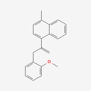 1-[3-(2-Methoxyphenyl)prop-1-en-2-yl]-4-methylnaphthalene