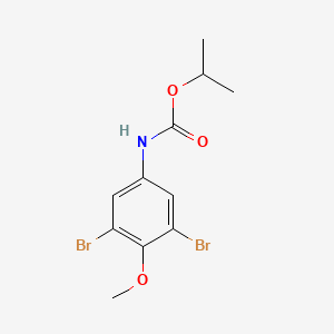 Propan-2-yl (3,5-dibromo-4-methoxyphenyl)carbamate