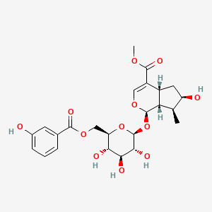 6'-(m-Hydroxybenzoyl)loganin