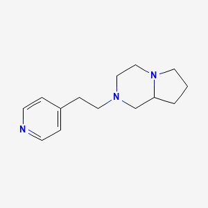 2-[2-(Pyridin-4-yl)ethyl]octahydropyrrolo[1,2-a]pyrazine