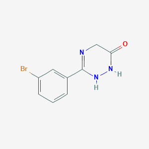 3-(3-Bromophenyl)-2,5-dihydro-1,2,4-triazin-6(1H)-one