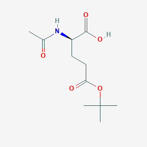 molecular formula C11H19NO5 B1440669 Ac-d-glu(otbu)-oh CAS No. 1233495-04-9