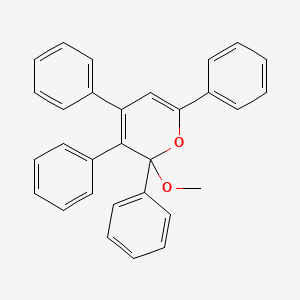 2-Methoxy-2,3,4,6-tetraphenyl-2H-pyran