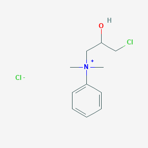 N-(3-Chloro-2-hydroxypropyl)-N,N-dimethylanilinium chloride