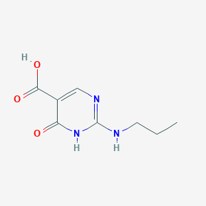 6-Oxo-2-(propylamino)-1,6-dihydropyrimidine-5-carboxylic acid