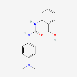 N-[4-(Dimethylamino)phenyl]-N'-[2-(hydroxymethyl)phenyl]urea