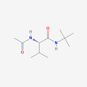 N~2~-Acetyl-N-tert-butyl-L-valinamide