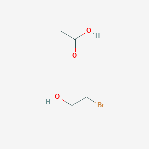 Acetic acid;3-bromoprop-1-en-2-ol