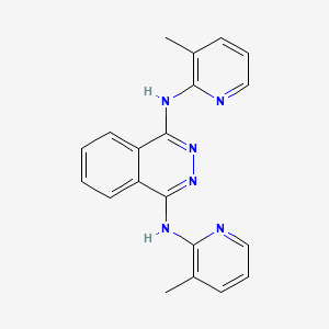 N~1~,N~4~-Bis(3-methylpyridin-2-yl)phthalazine-1,4-diamine