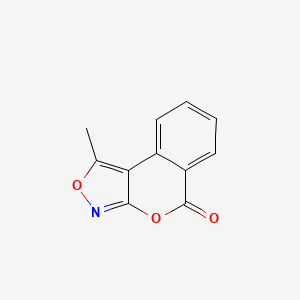 1-Methyl-5H-[2]benzopyrano[3,4-c][1,2]oxazol-5-one