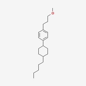 1-(3-Methoxypropyl)-4-(4-pentylcyclohexyl)benzene