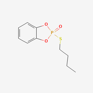 2-(Butylsulfanyl)-2H-1,3,2lambda~5~-benzodioxaphosphol-2-one