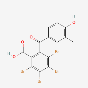 2,3,4,5-Tetrabromo-6-(4-hydroxy-3,5-dimethylbenzoyl)benzoic acid