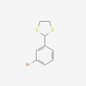 1,3-DITHIOLANE, 2-(m-BROMOPHENYL)-