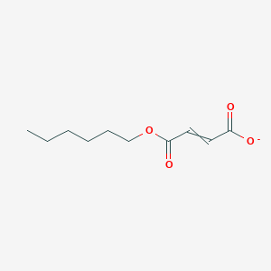 4-(Hexyloxy)-4-oxobut-2-enoate