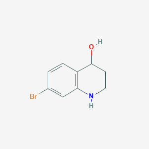 molecular formula C9H10BrNO B1440718 7-溴-1,2,3,4-四氢喹啉-4-醇 CAS No. 1263378-66-0