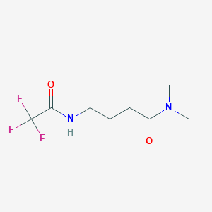 N,N-Dimethyl-4-(2,2,2-trifluoroacetamido)butanamide