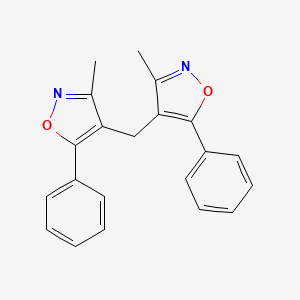 4,4'-Methylenebis(3-methyl-5-phenyl-1,2-oxazole)