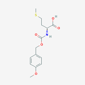 N-{[(4-Methoxyphenyl)methoxy]carbonyl}-D-methionine