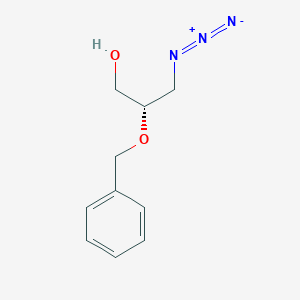 (2S)-3-Azido-2-(benzyloxy)propan-1-ol