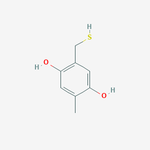 2-Methyl-5-(sulfanylmethyl)benzene-1,4-diol