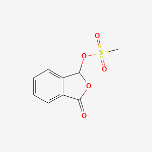 3-Oxo-1,3-dihydro-2-benzofuran-1-yl methanesulfonate