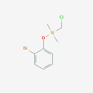 Silane, (2-bromophenoxy)(chloromethyl)dimethyl-