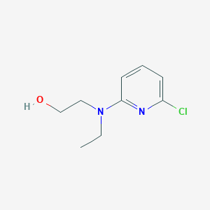 molecular formula C9H13ClN2O B1440737 2-[(6-Chloro-2-pyridinyl)(ethyl)amino]-1-ethanol CAS No. 1219982-08-7