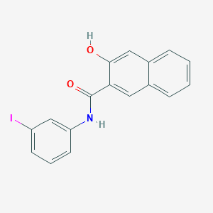 3-Hydroxy-N-(3-iodophenyl)naphthalene-2-carboxamide