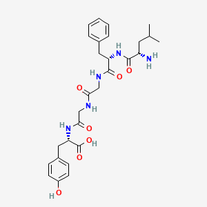 L-Tyrosine, L-leucyl-L-phenylalanylglycylglycyl-