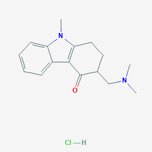 B144075 3-((Dimethylamino)methyl)-9-methyl-2,3-dihydro-1H-carbazol-4(9H)-one hydrochloride CAS No. 119812-29-2