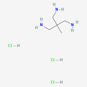 molecular formula C5H18Cl3N3 B1440754 2-(氨甲基)-2-甲基-1,3-丙二胺三盐酸盐 CAS No. 31044-82-3