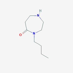 4-Butyl-1,4-diazepan-5-one