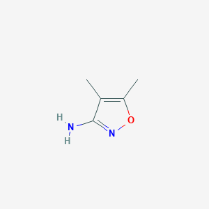 molecular formula C5H8N2O B144077 4,5-二甲基异噁唑-3-胺 CAS No. 13999-39-8