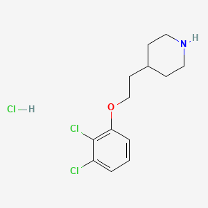 B1440789 4-[2-(2,3-Dichlorophenoxy)ethyl]piperidine hydrochloride CAS No. 1219981-01-7