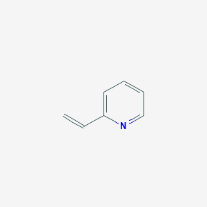 molecular formula C7H7N<br>H2C=CHC5H4N<br>C7H7N B144079 2-Vinylpyridine CAS No. 100-69-6