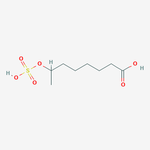 7-(Sulfooxy)octanoic acid