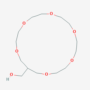 (1,4,7,10,13,16-Hexaoxacyclononadecan-18-yl)methanol